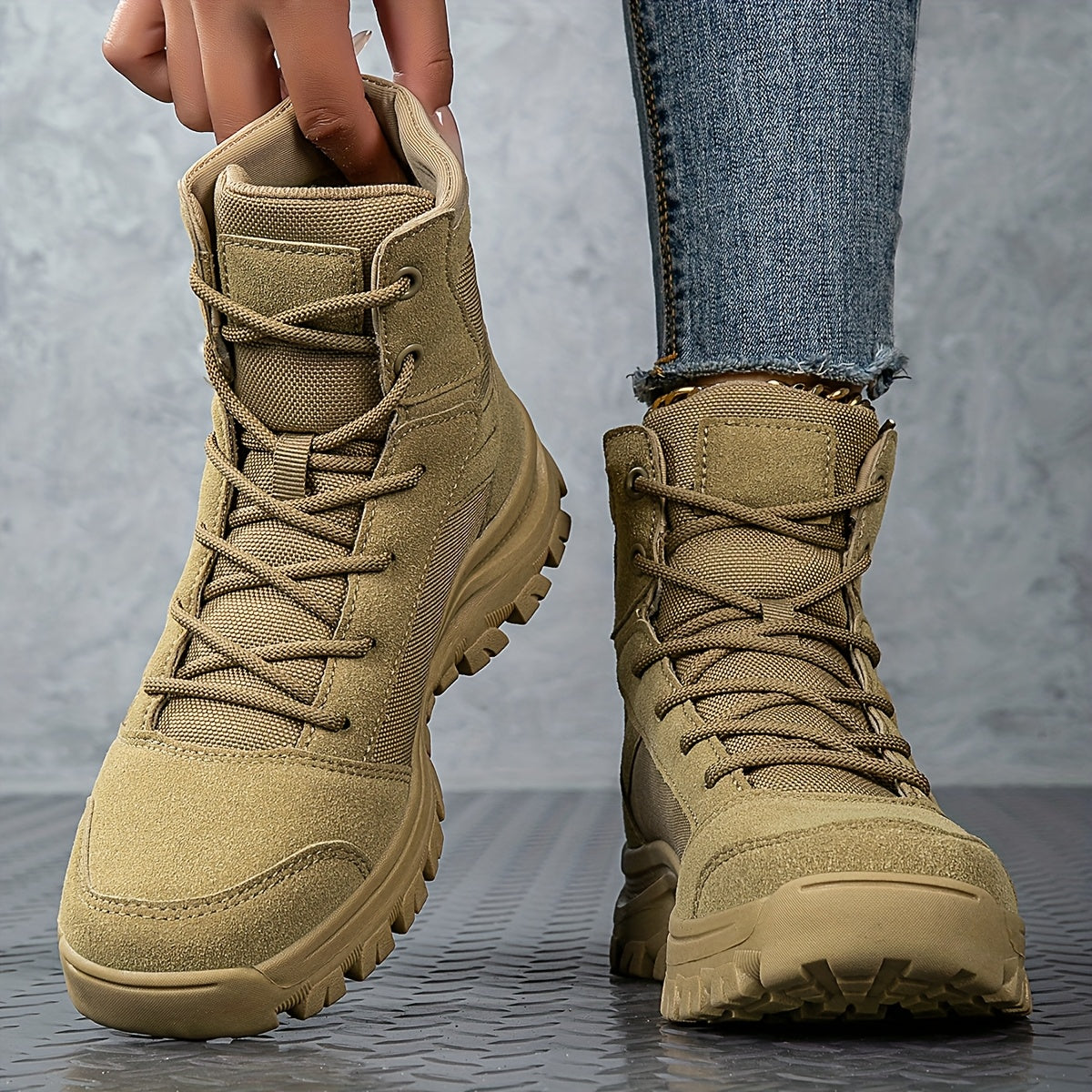 Boutique Women’s Boots for Easy Styling with Lace Detail