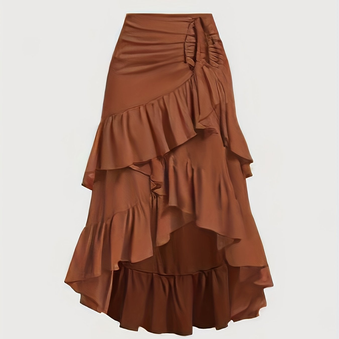 Women’s Skirt with a Refined Everyday Fit with Ruffled Detail