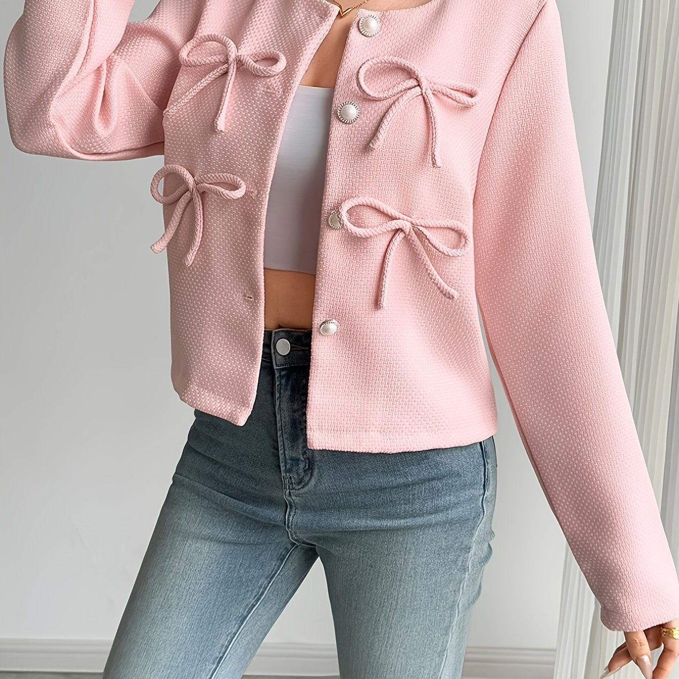 Tailored Blazer with a Refined Everyday Fit with Long Sleeves