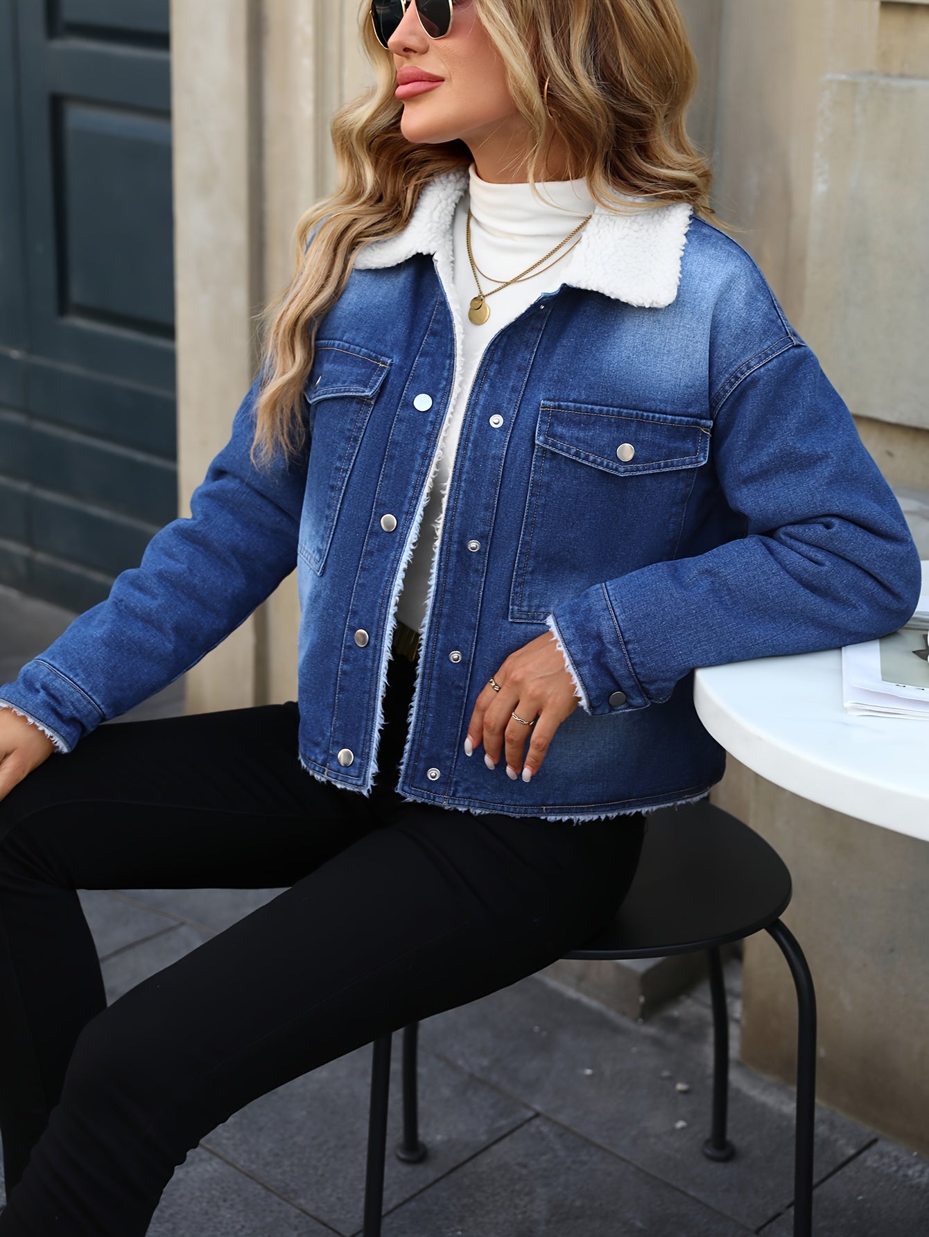 Modern Denim Jacket for Fresh Wardrobe Looks with Denim Look