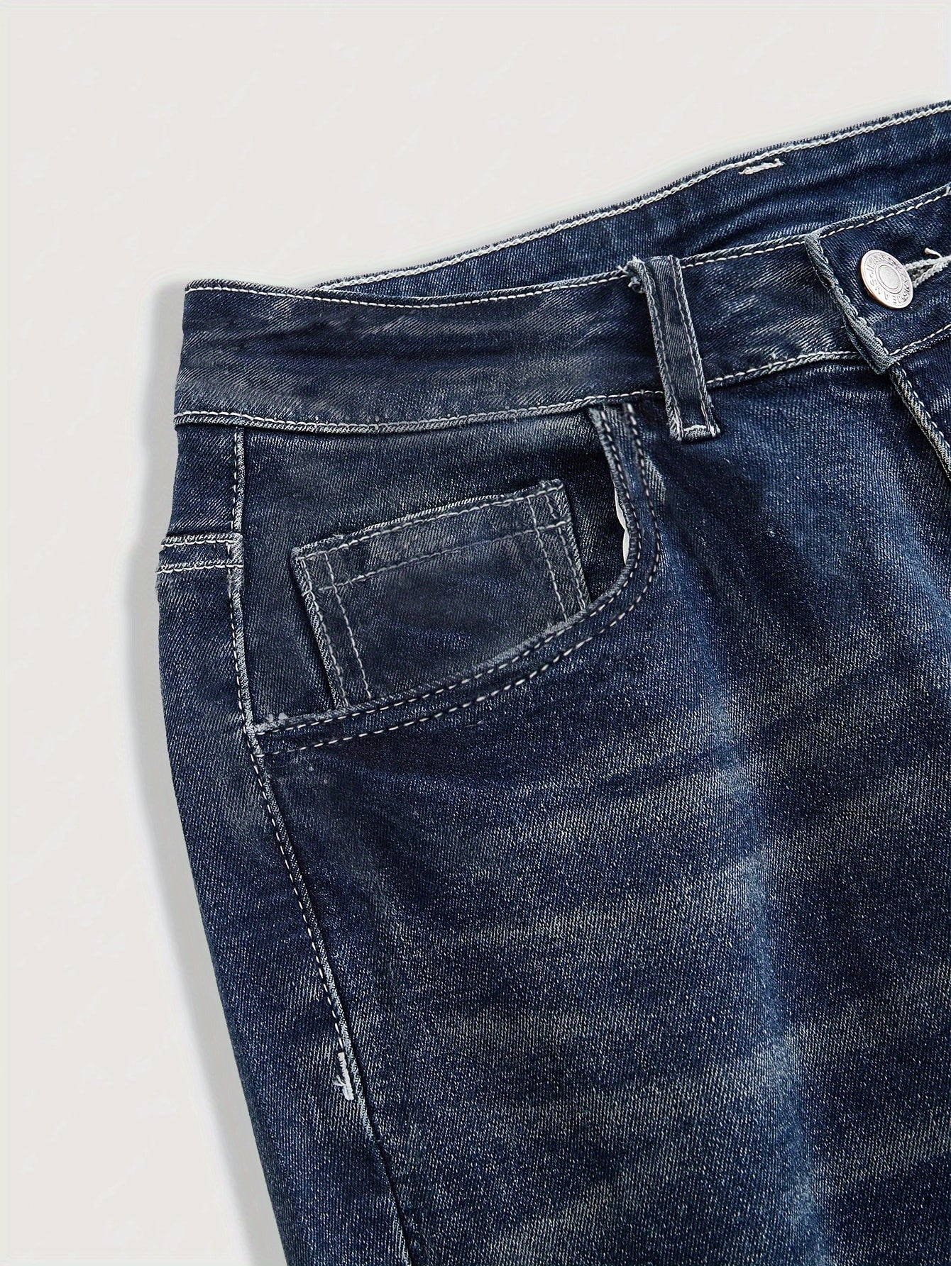 Flare Jeans with a Refined Everyday Fit with Denim Look