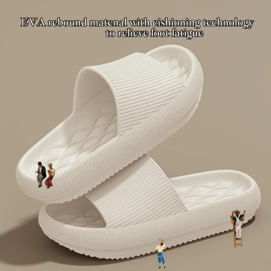 Boutique Platform Slides for Easy Styling with Platform Sole