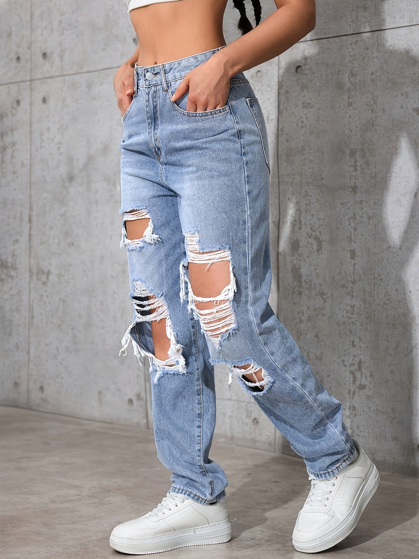 Boutique Straight-Leg Jeans for Easy Styling