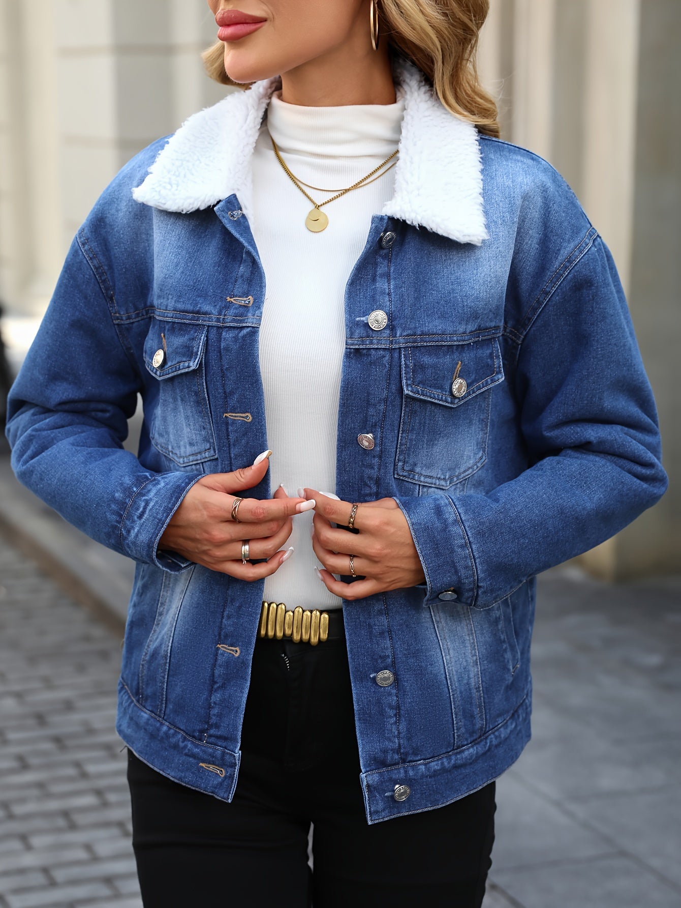 Modern Denim Jacket for Fresh Wardrobe Looks with Denim Look