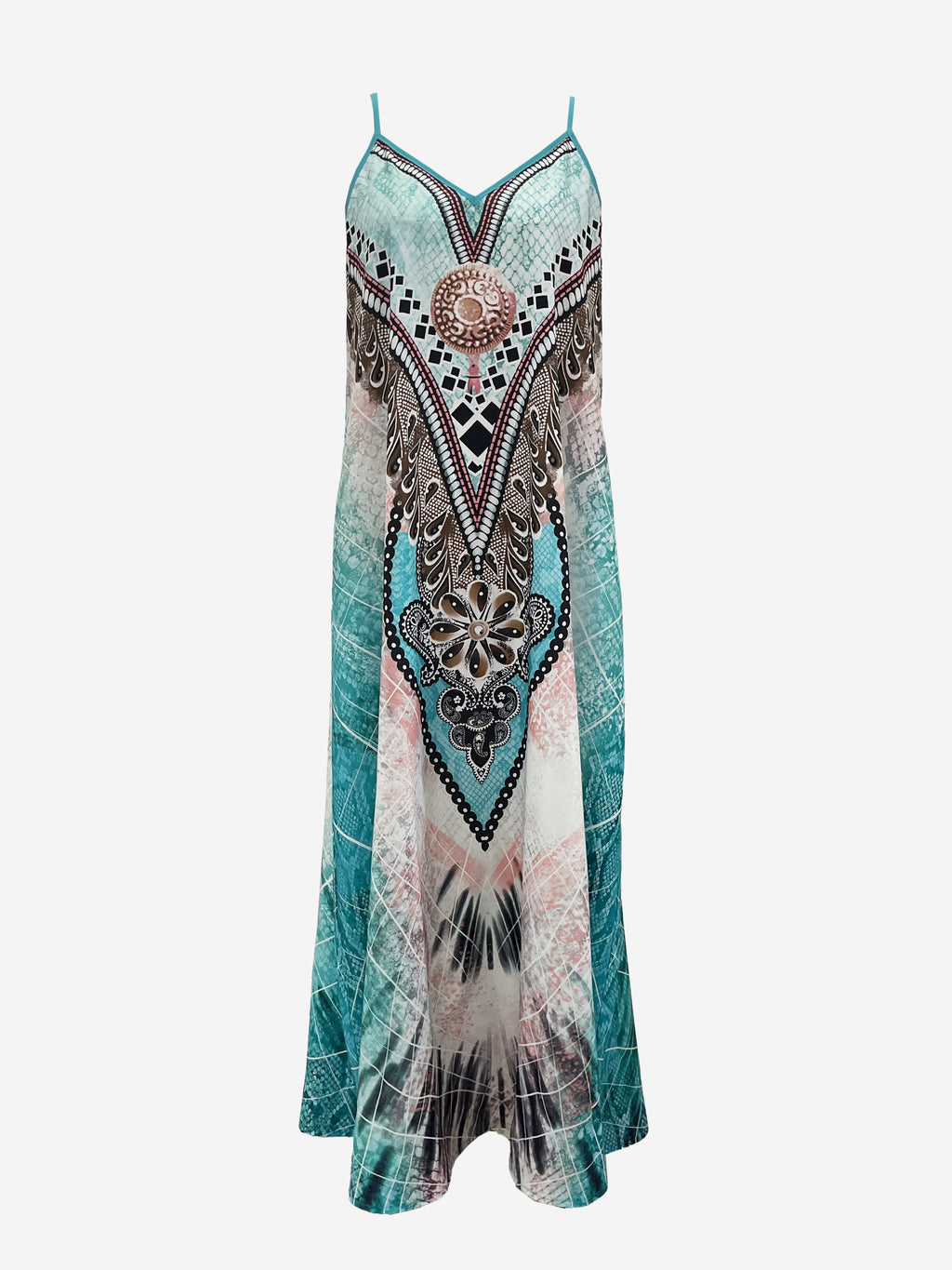 Modern Maxi Dress for Fresh Wardrobe Looks with V-Neckline