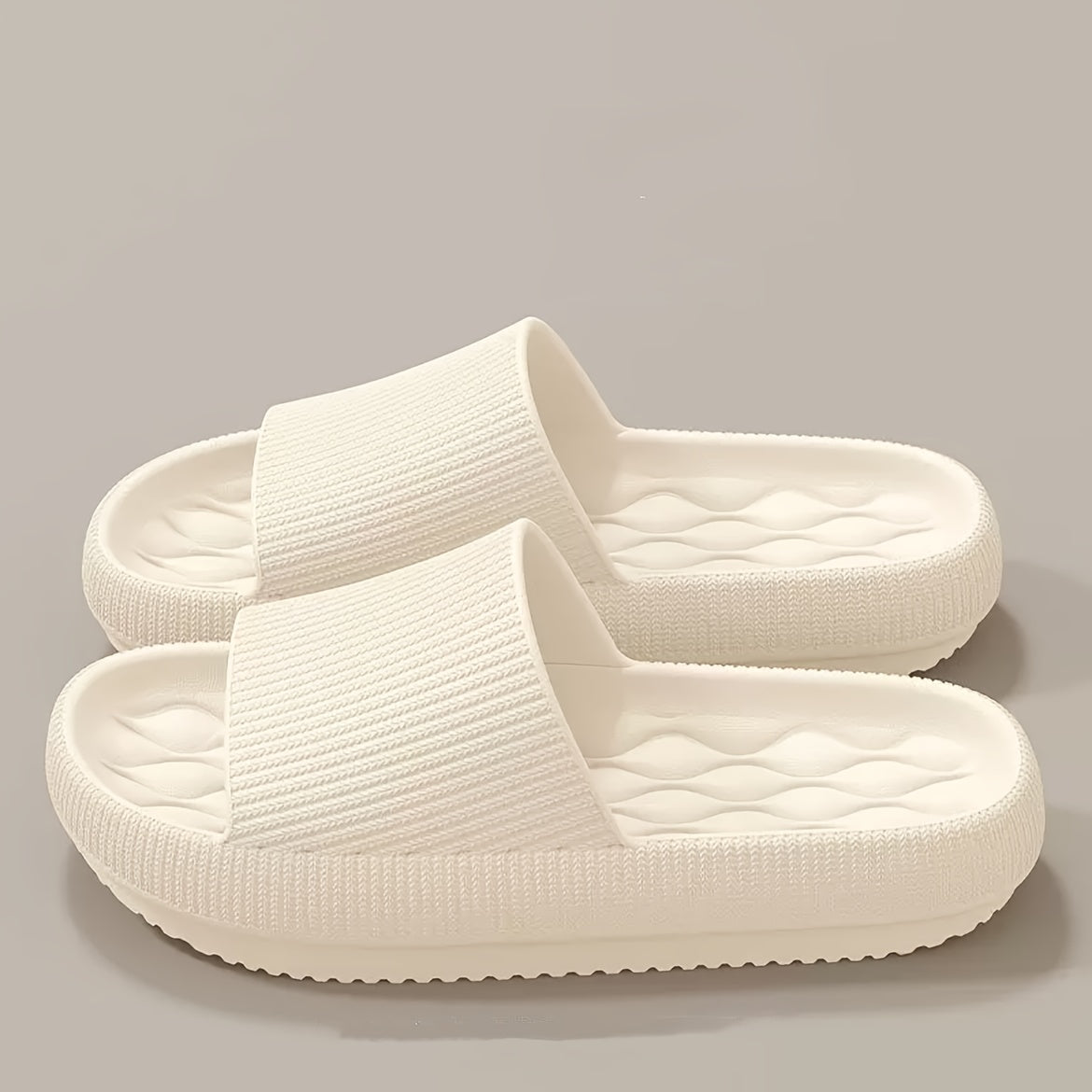 Boutique Platform Slides for Easy Styling with Platform Sole