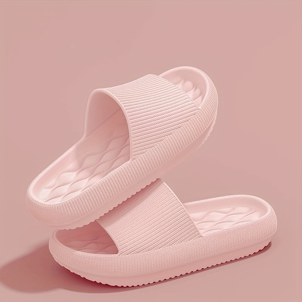 Boutique Platform Slides for Easy Styling with Platform Sole