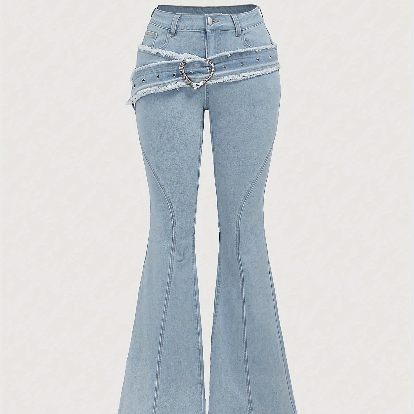 Boutique Flare Jeans for Easy Styling with Practical Pockets