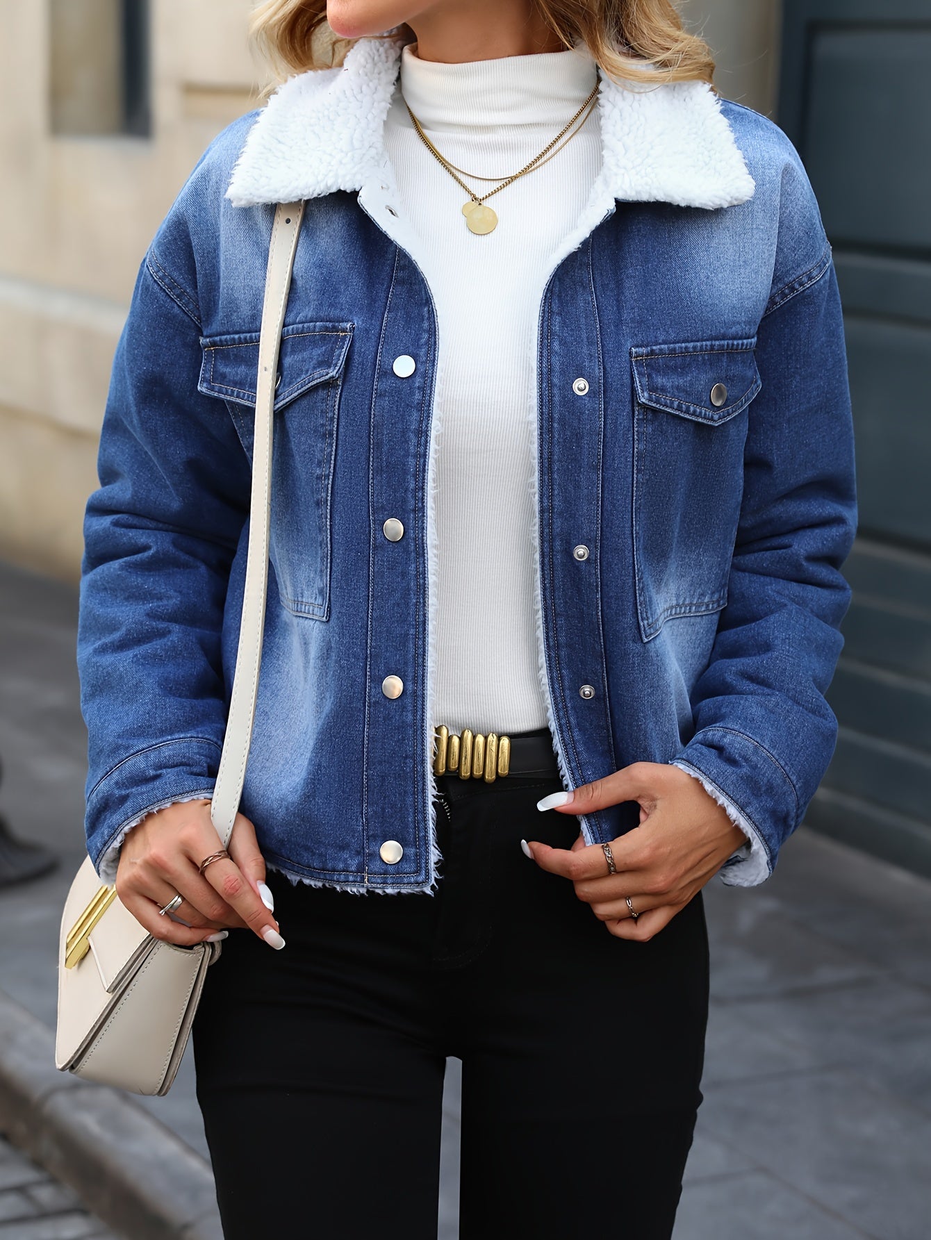 Modern Denim Jacket for Fresh Wardrobe Looks with Denim Look