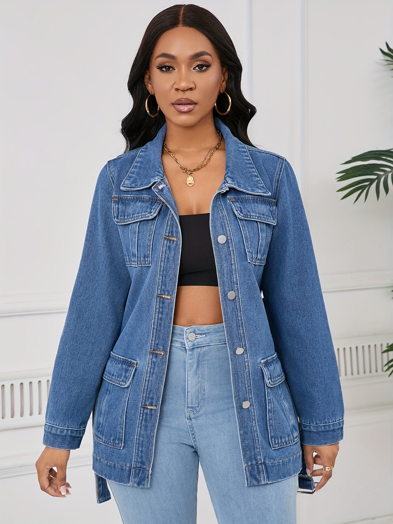 Modern Denim Jacket for Fresh Wardrobe Looks with Denim Look