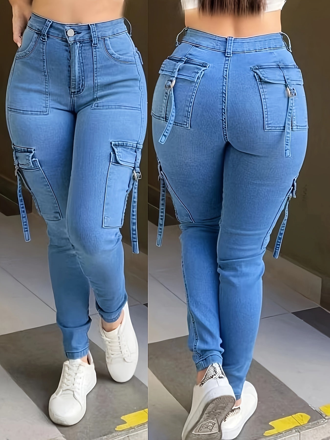 Skinny Jeans with a Refined Everyday Fit with Easy Styling