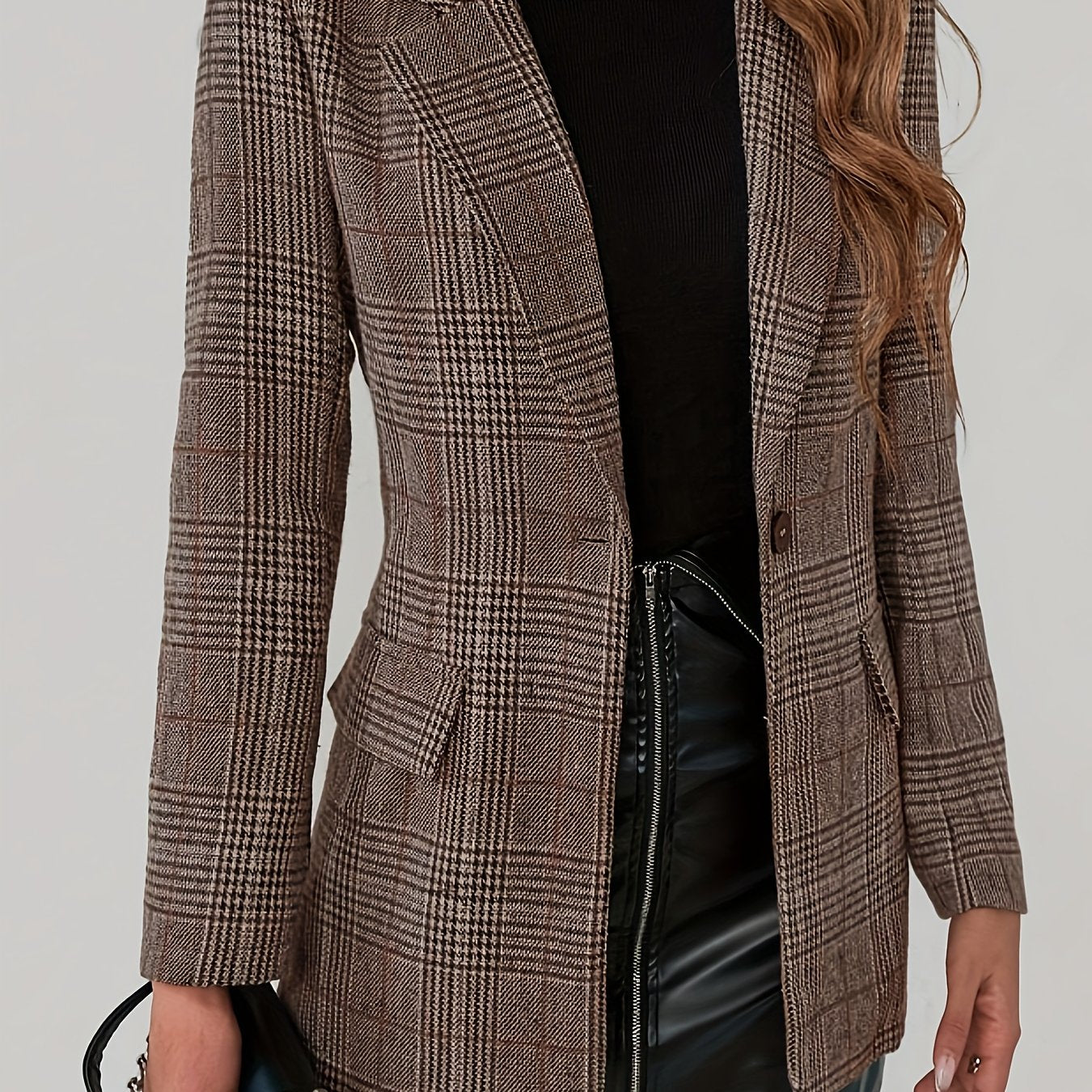 Tailored Blazer with a Refined Everyday Fit with Long Sleeves