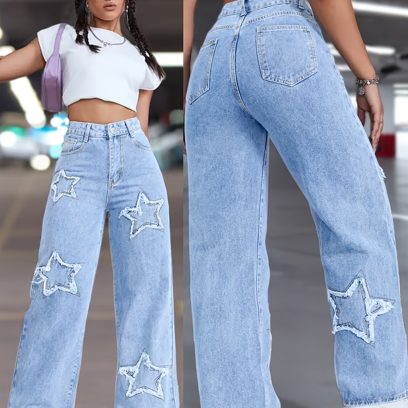 Modern Straight-Leg Jeans for Fresh Wardrobe Looks with Denim Look