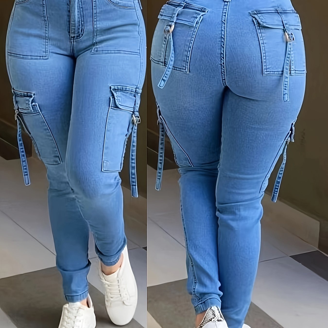 Skinny Jeans with a Refined Everyday Fit with Easy Styling