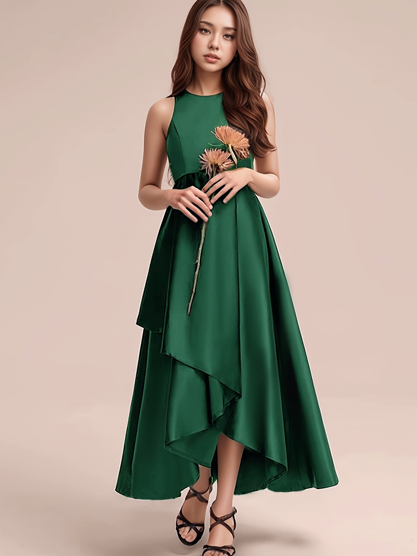 Modern Formal Evening Gown for Fresh Wardrobe Looks with Floral Print