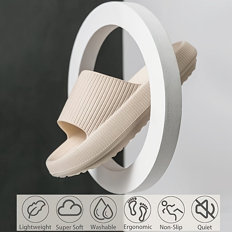Boutique Platform Slides for Easy Styling with Platform Sole