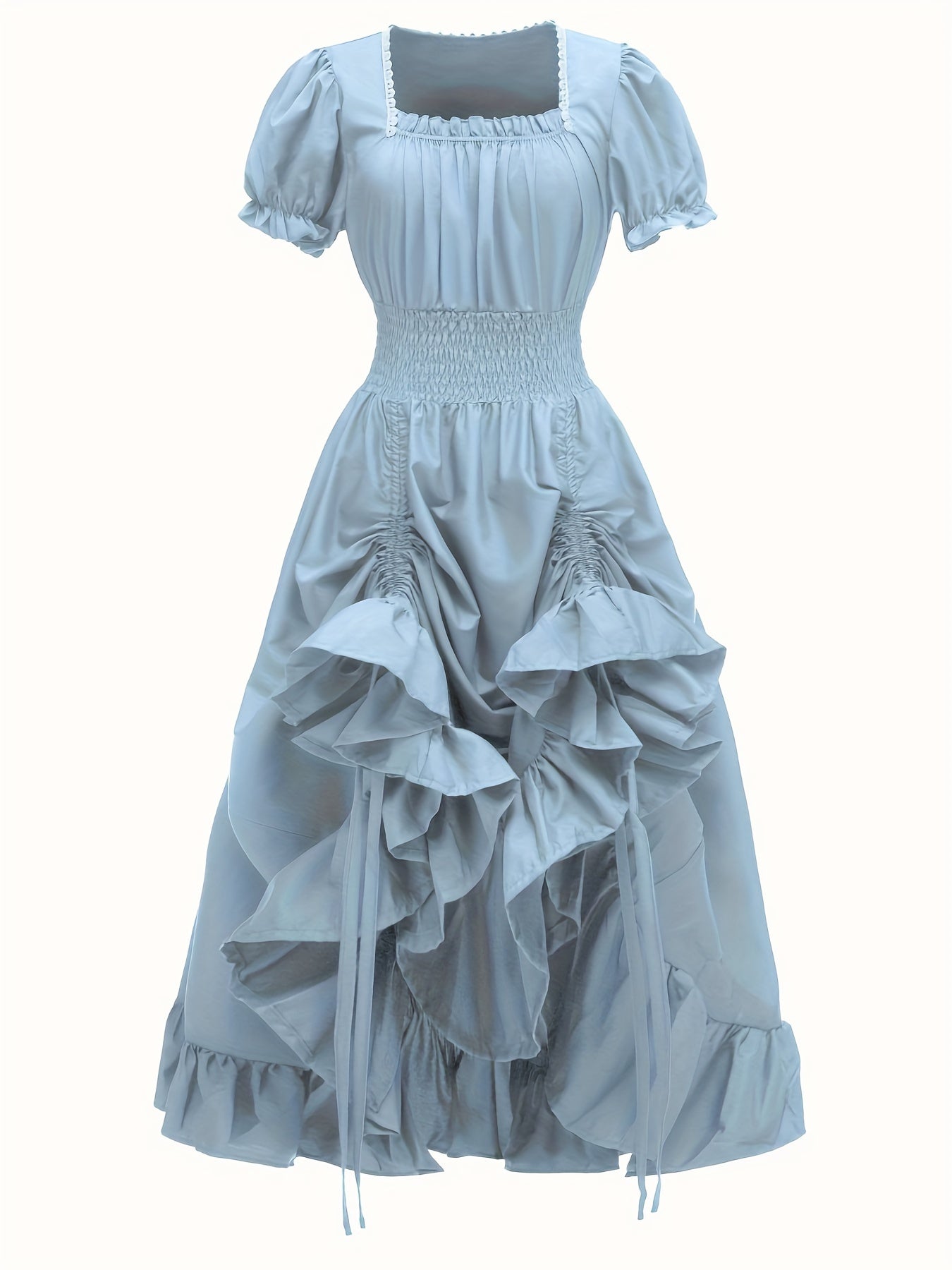 Boutique A-Line Dress for Easy Styling with Ruffled Detail