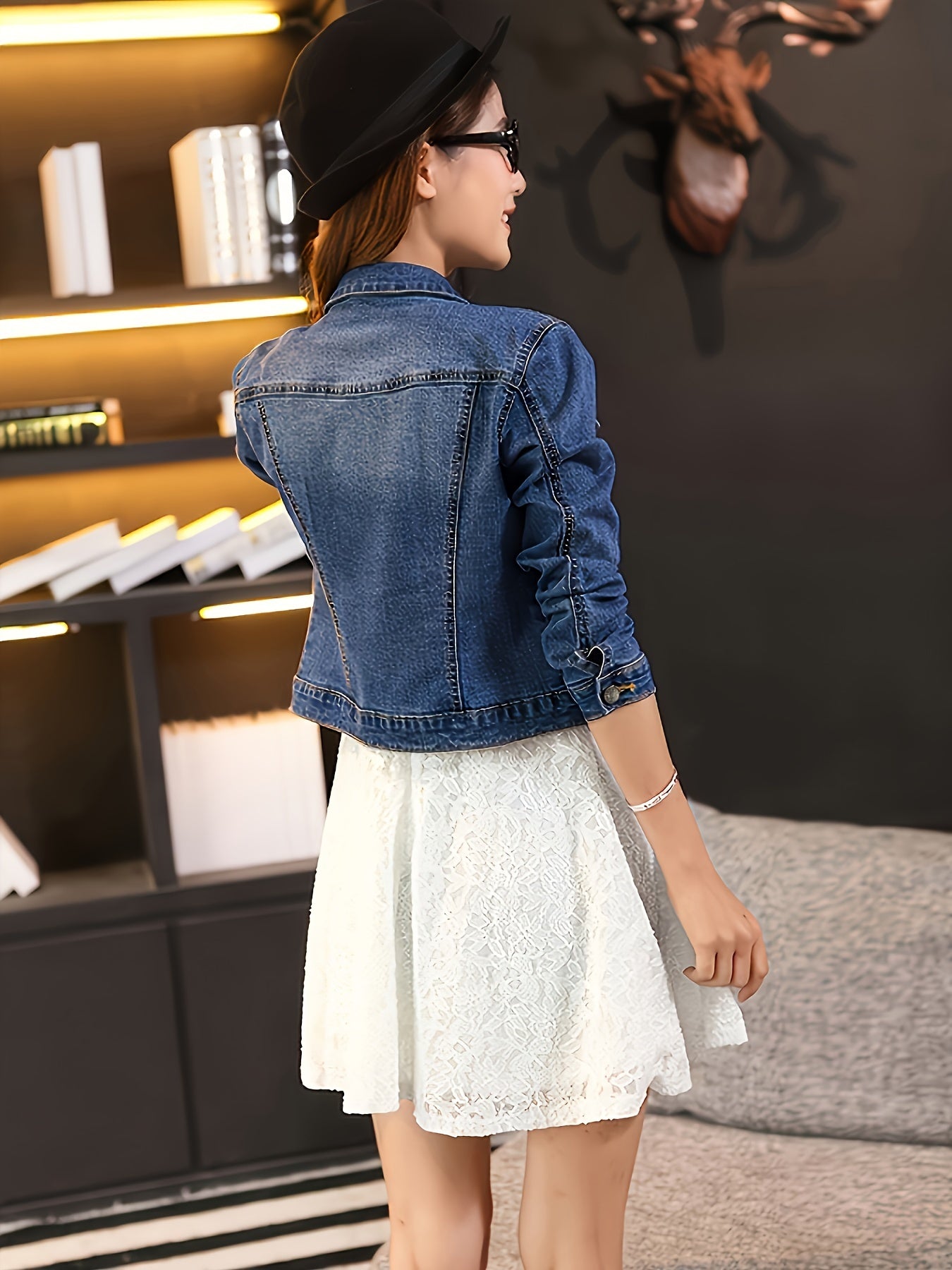 Modern Denim Jacket for Fresh Wardrobe Looks with Denim Look